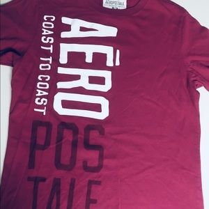 Aeropostale Dark Magenta Men’s T-shirt Medium